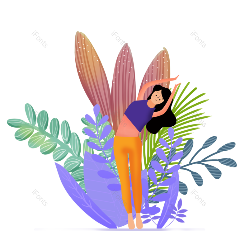 元素图片,插画元素,素材PNG,人物免抠素材
